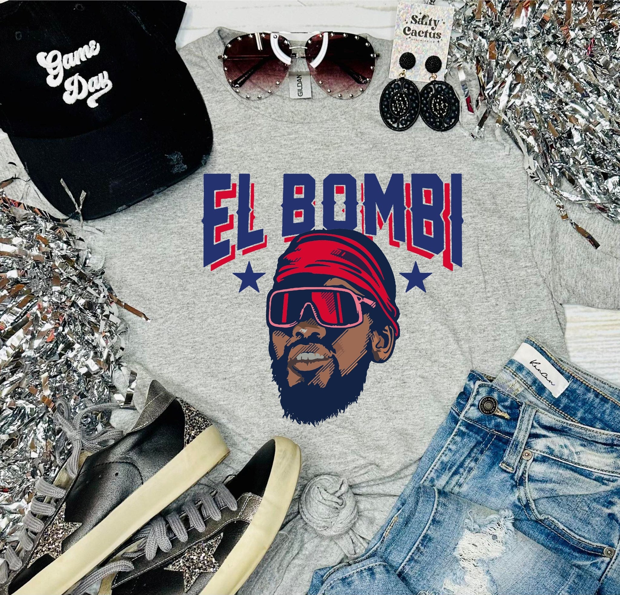 EL Bombi Ash Grey Tee