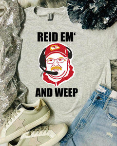 *SB* Reid EM' + weep ash grey tee