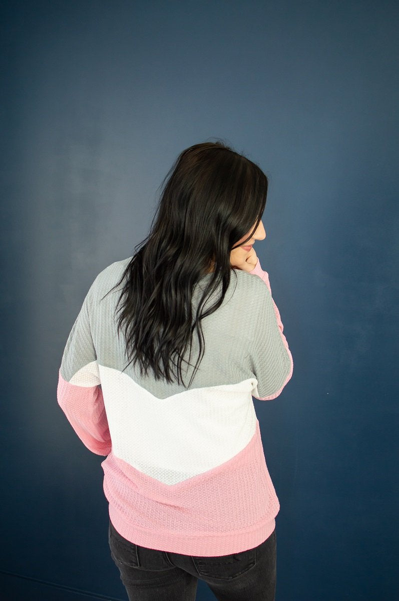 The Best in You Waffle Knit Top | Rose