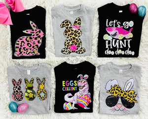 DTG Girls Easter Tees