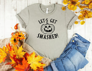 Let's Get Smashed Pumpkin Tee